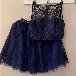 Two Piece Formal Dress
